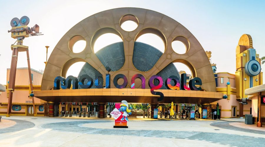 ورودی پارک موشن گیت در دبی