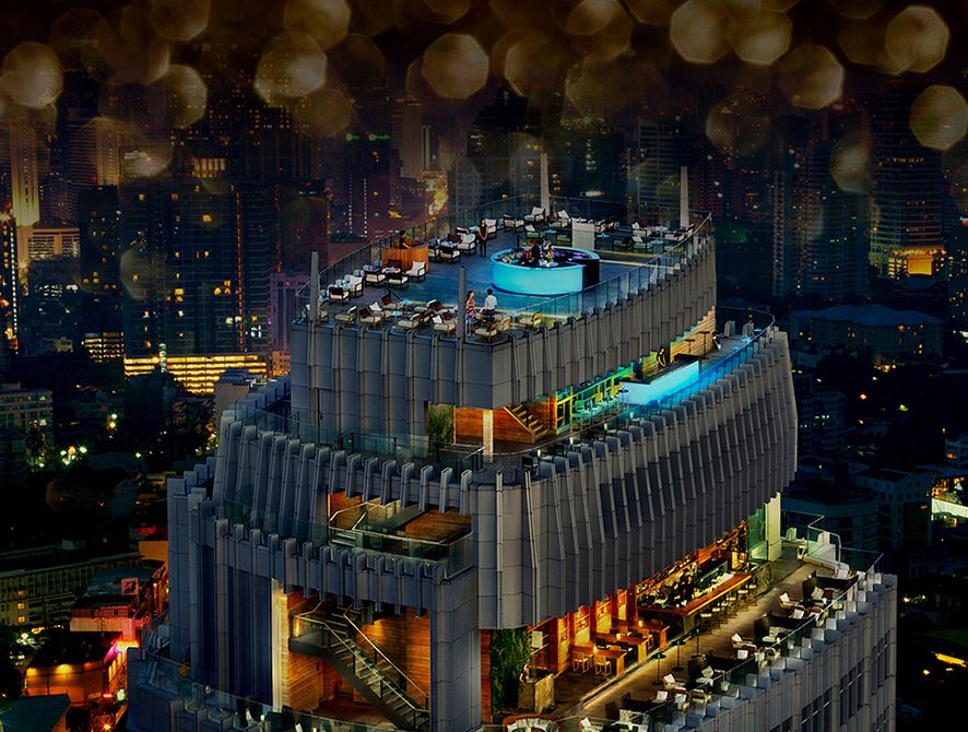 دورنمای هتل زیبای Bangkok Marriott Hotel Sukhumvit