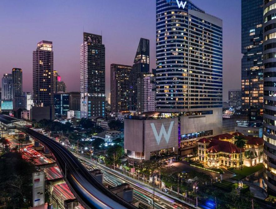 نمایی از هتل W بانکوک