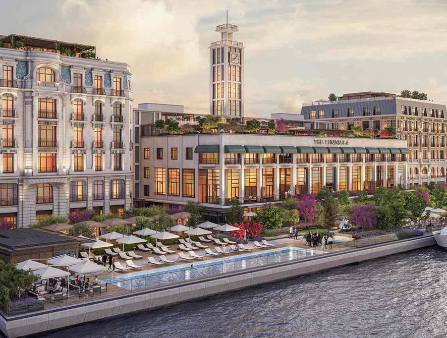 نمایی از هتل پنینسولا استانبول