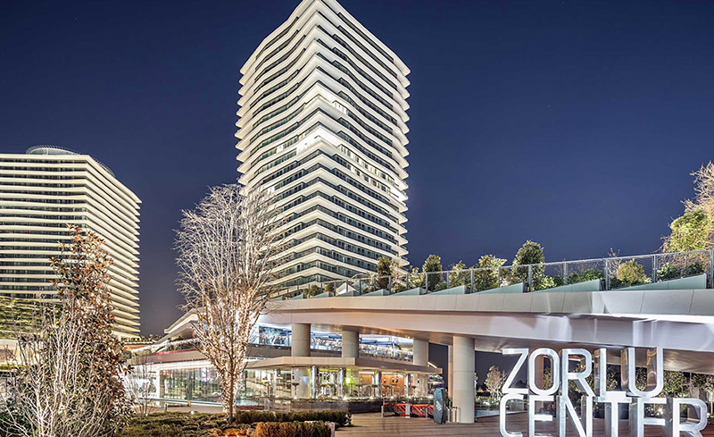 نمای از هتل رفلز استانبول