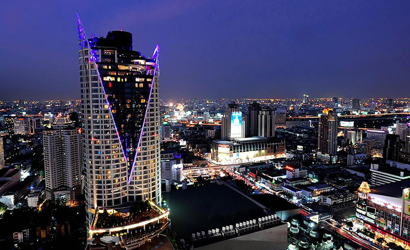 نمایی از هتل سنتارا گرند بانکوک