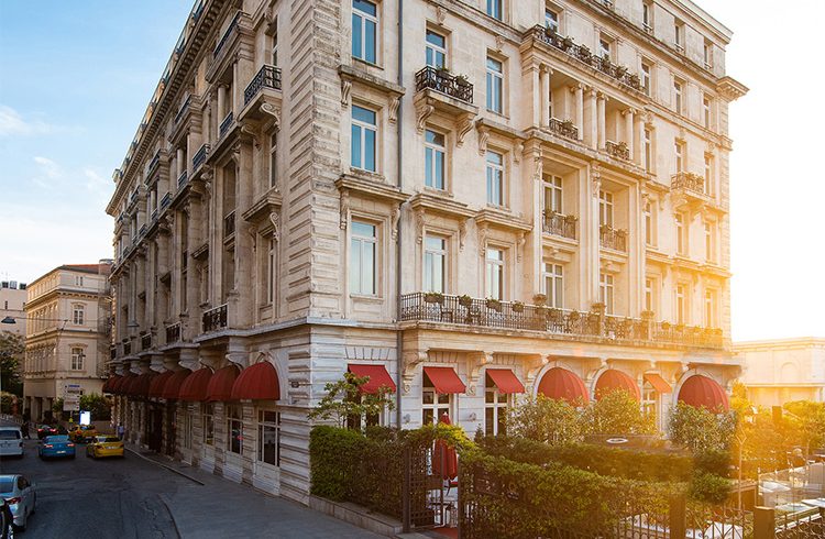 نمایی از هتل پرا پالاس استانبول