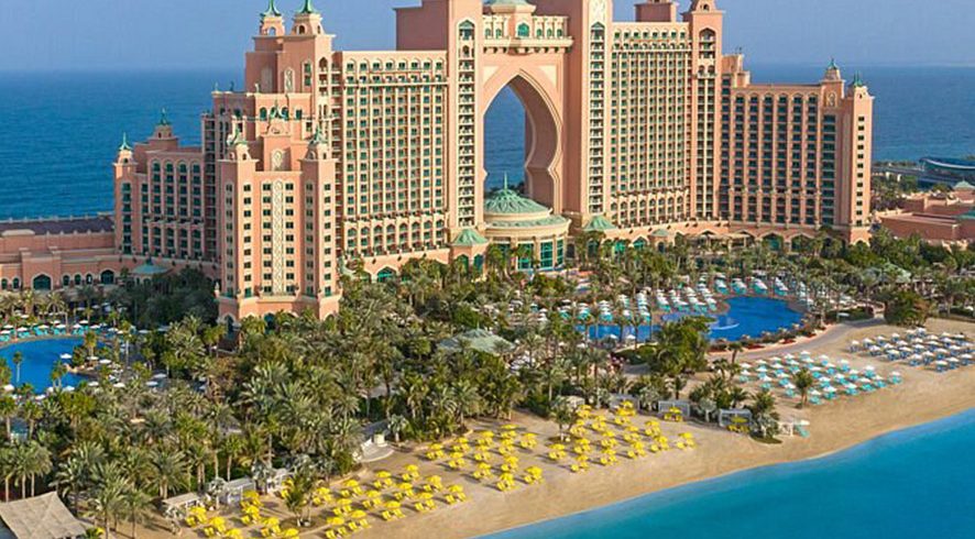 نمایی از هتل آتلانتیس ده پالم