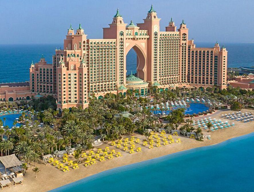 نمایی از هتل آتلانتیس ده پالم