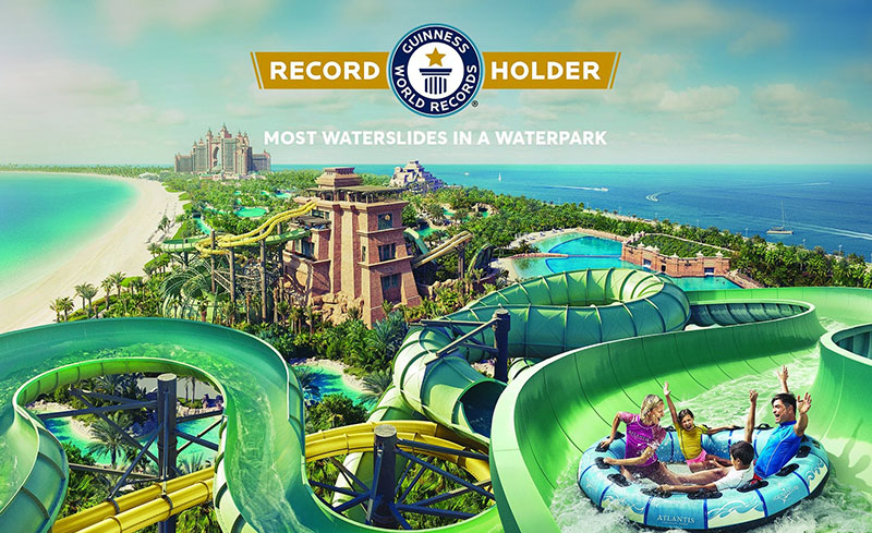 هیجان و تفریح بی‌حد و مرز در بزرگ‌ترین پارک آبی دبی! 