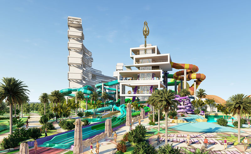 هیجان و تفریح بی‌حد و مرز در بزرگ‌ترین پارک آبی دبی! 