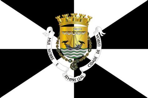 پرچم شهر لیسبون