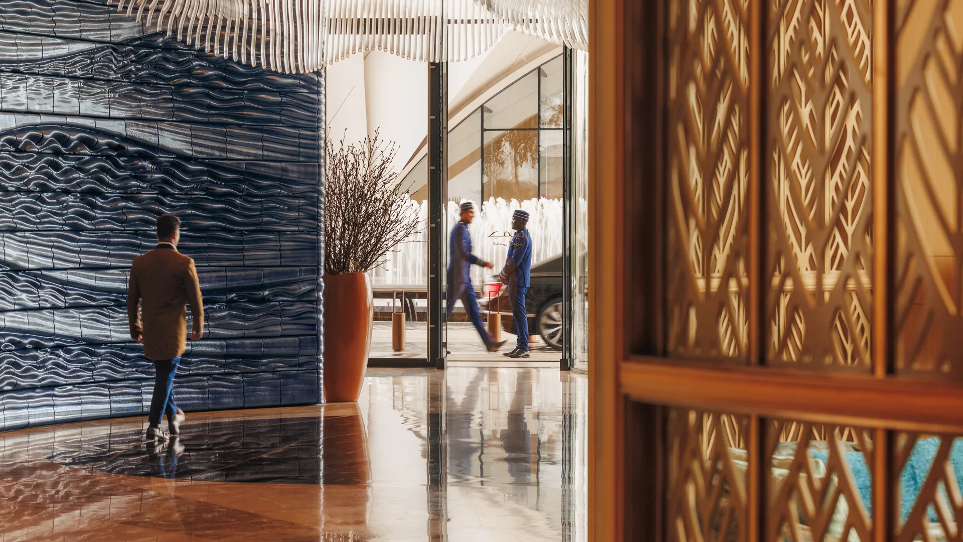 لابی هتل Jumeirah Marsa Al Arab دبی